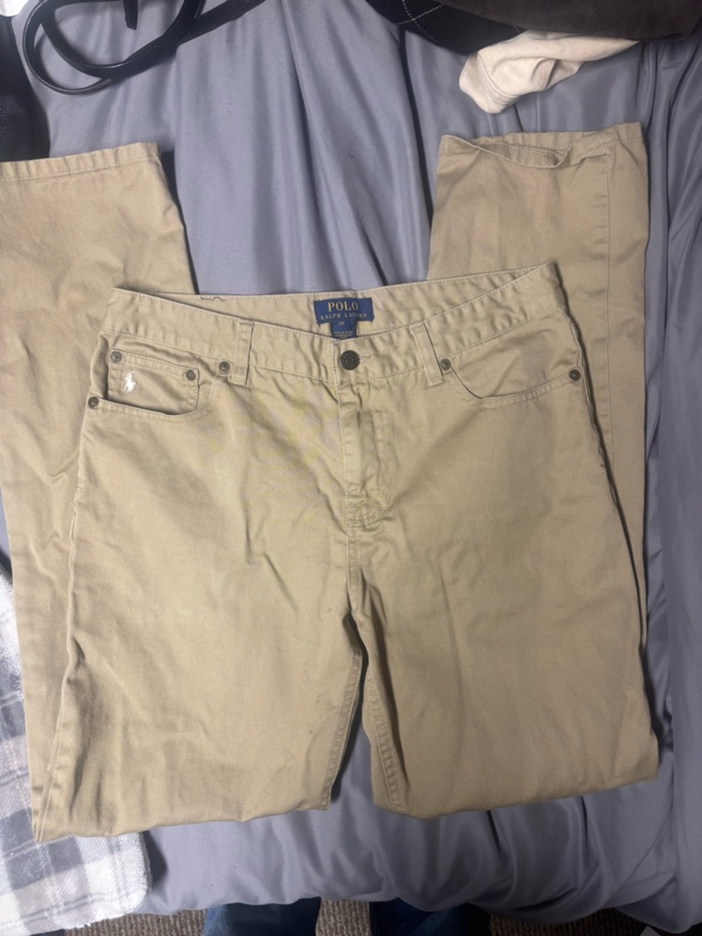 Polo by Ralph Lauren Khaki/Tan Boys Casual Chino Pants